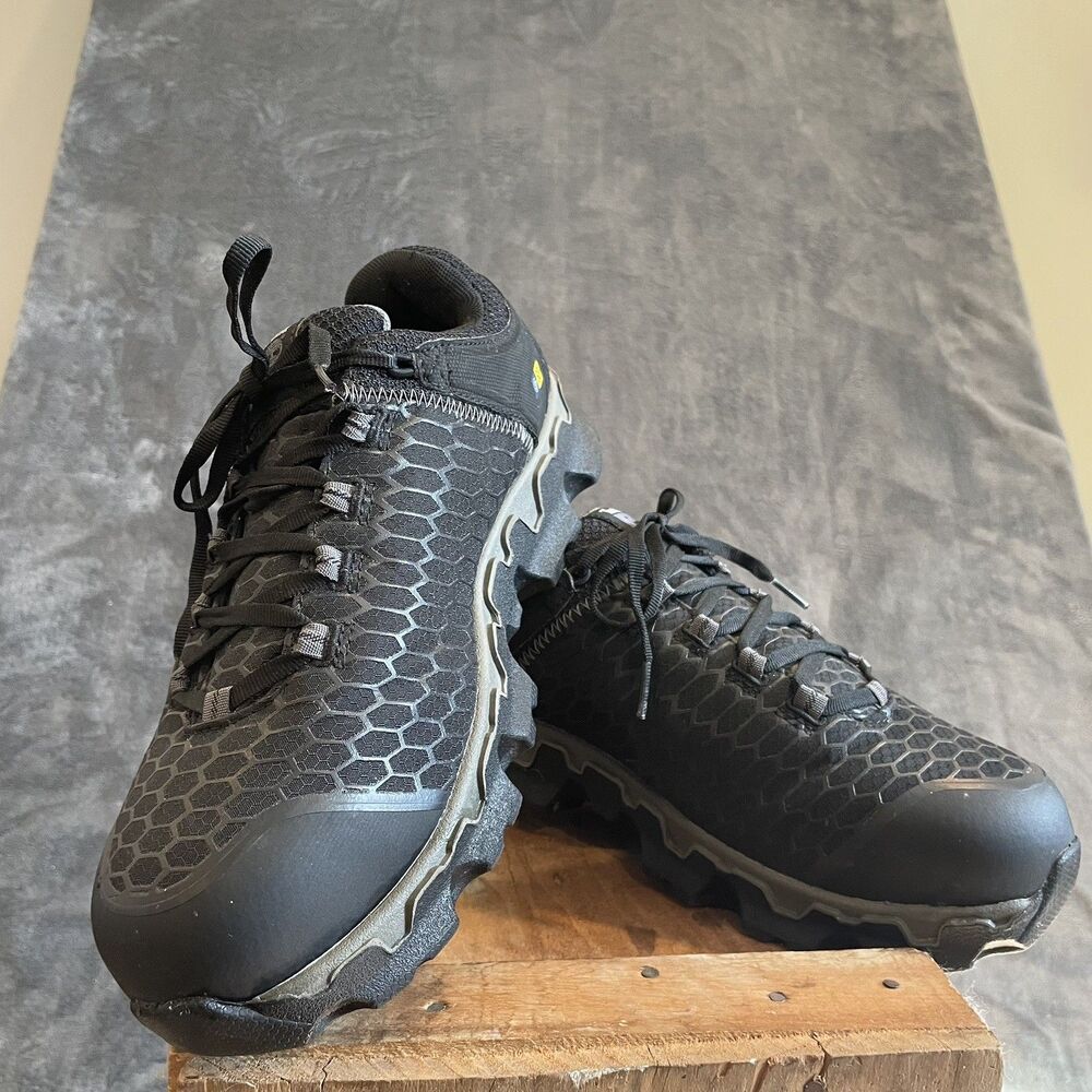 Timberland Pro Radius 9.5M Mens Composite Saftery Toe Work Shoes Black ESD